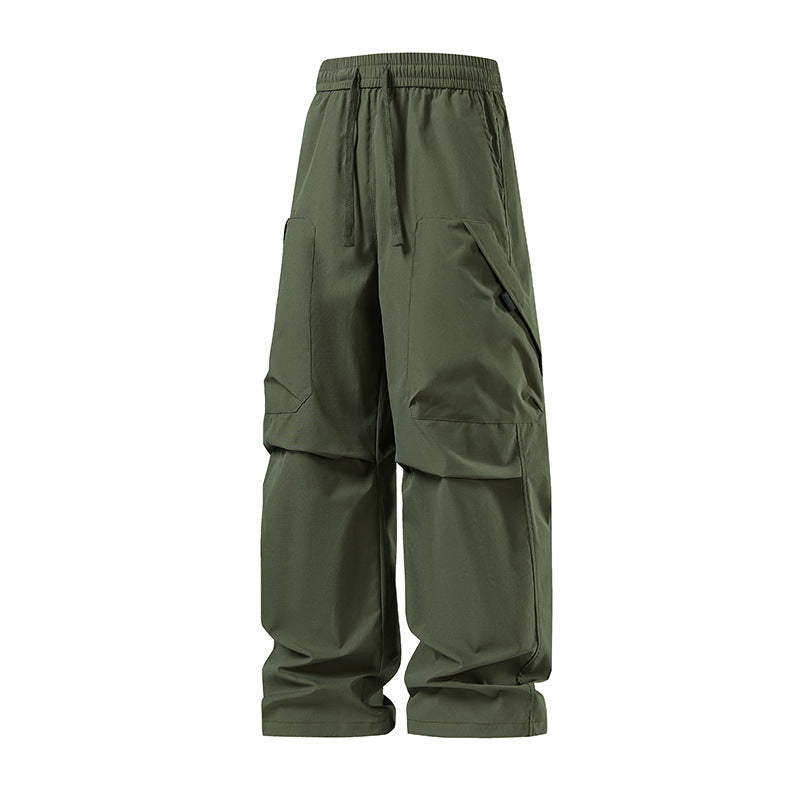 Herren technische Cargo-Hose mit verstellbarem Bund und praktischen Seitentaschen