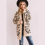 Damen Raglan-Cardigan mit stylischem Punktmuster R&B