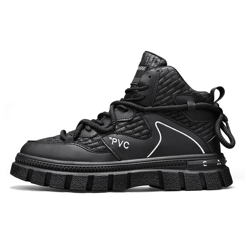 Damen Sportliche High-Top Sneaker mit rutschfester Sohle und bequemem Innenfutter R&B