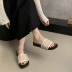 Damen modische Sandalen mit atmungsaktivem Netzdesign und rutschfester Sohle R&B