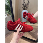 Damen Sportliche Sneakers aus hochwertigem Wildleder mit atmungsaktiver Sohle