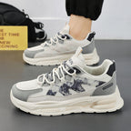 Damen Sportliche Sneakers mit stoßdämpfendem Sohlenprofil und atmungsaktiver Oberfläche