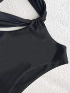 Damen Einseitiger Wickel-Bikini