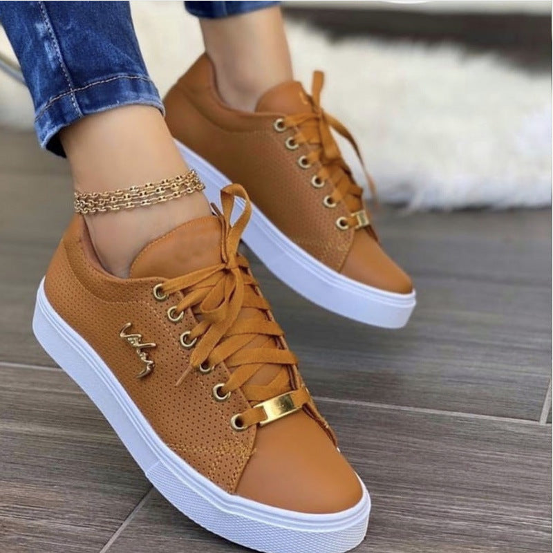 Damen Atmungsaktive Sneakers mit elegantem Metallakzent R&B