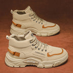 Damen Robuste High-Top Sneakers mit dämpfender Sohle und strapazierfähigem Obermaterial