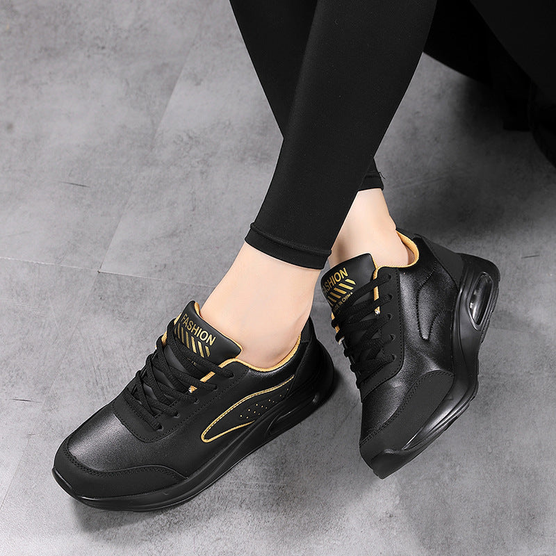 Damen Sportliche Sneakers mit dämpfendem Luftpolstersystem und atmungsaktiver Oberfläche