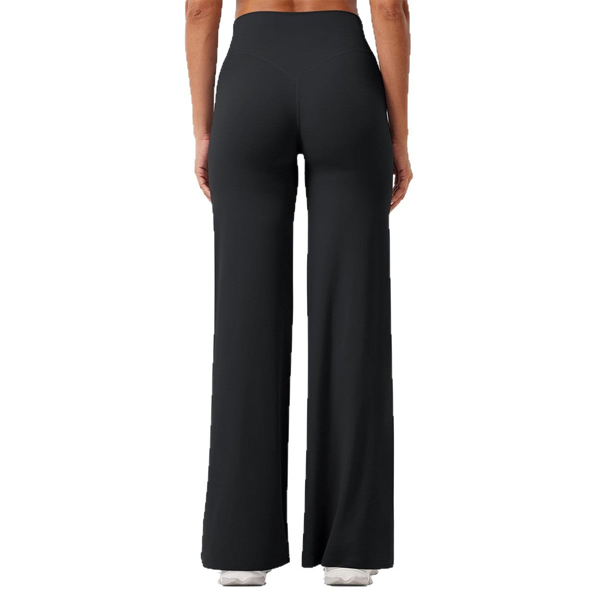 Damen Hochgeschnittene weite Sporthose R&B