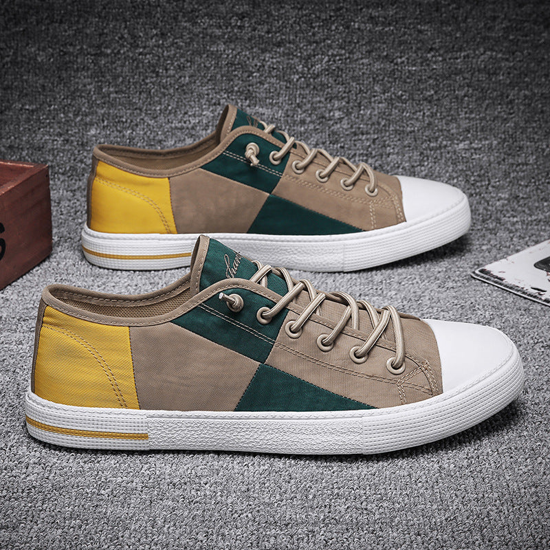 Damen Modische Sneakers mit farbenfrohem Design und atmungsaktiven Eigenschaften