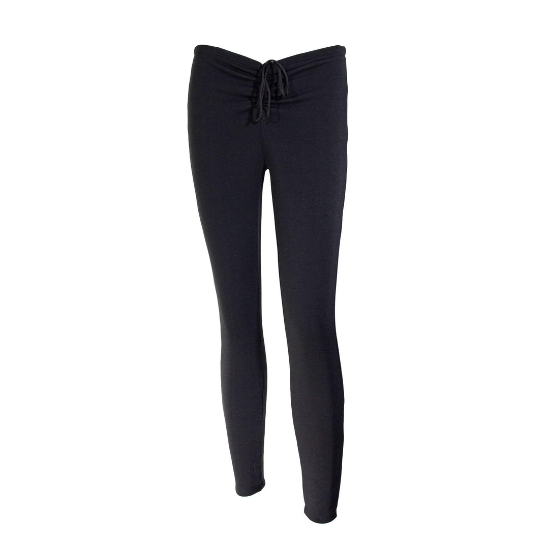 Damen Fleecegefütterte Leggings mit hohem Bund und Kordelzug R&B