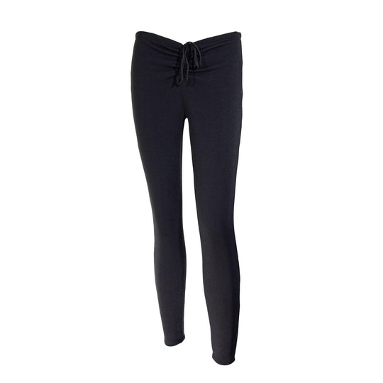 Damen Fleecegefütterte Leggings mit hohem Bund und Kordelzug R&B