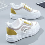 Damen sportive Sneakers mit modischem Design und dämpfender Sohle R&B