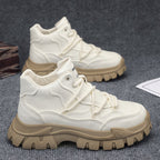 Damen Trendige High-Top Sneakers mit rutschfester Sohle und dämpfender Innenausstattung R&B