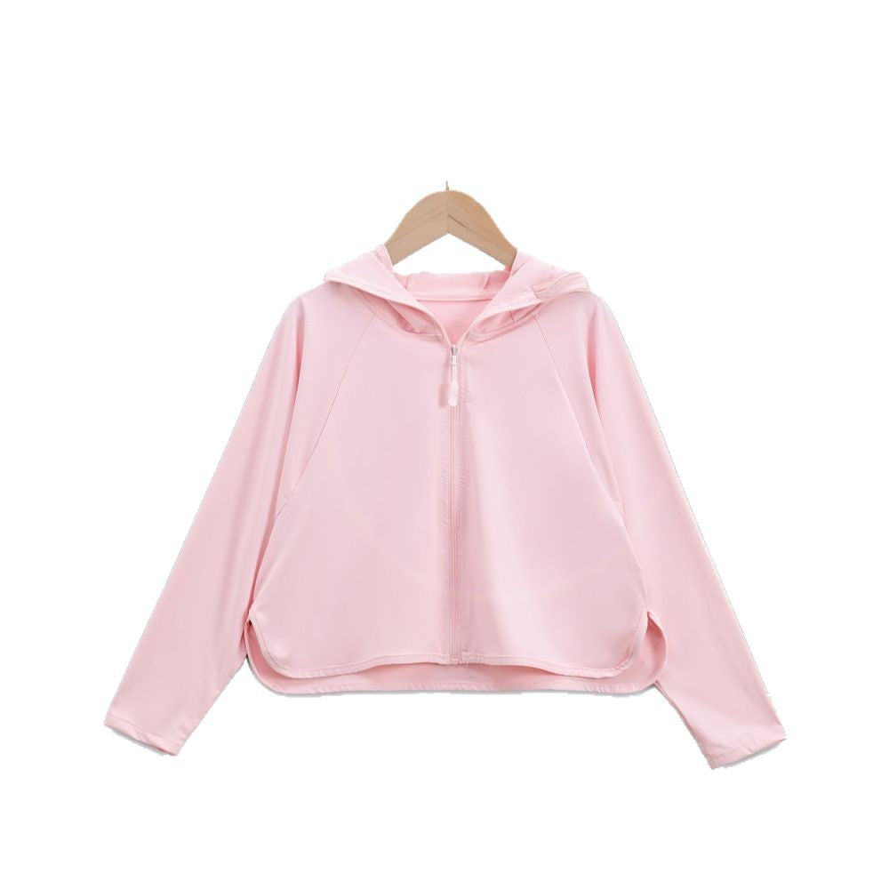 Damen Leichte UV-Schutzjacke mit Kapuze und atmungsaktiven Eigenschaften R&B