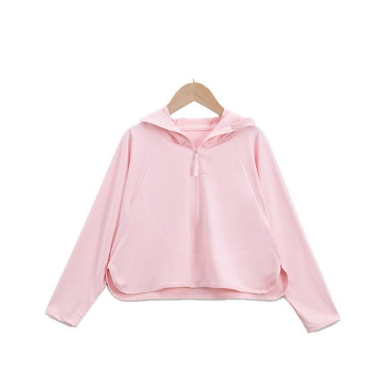 Damen Leichte UV-Schutzjacke mit Kapuze und atmungsaktiven Eigenschaften R&B
