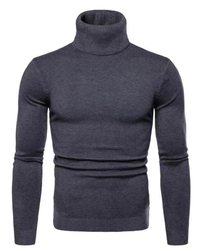Herren Rollkragenpullover aus hochwertiger Baumwolle R&B