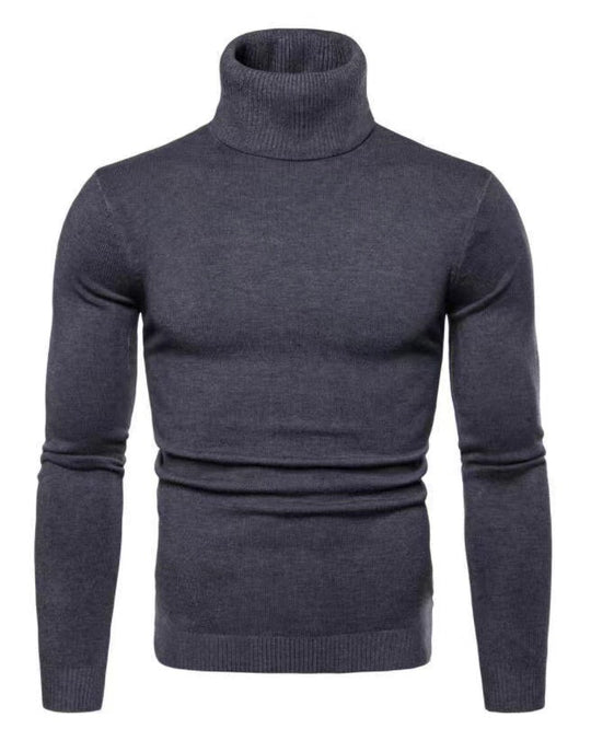 Herren Rollkragenpullover aus hochwertiger Baumwolle R&B