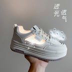 Damen modische Sportsneakers mit dämpfendem Sohlenprofil und atmungsaktivem Obermaterial R&B