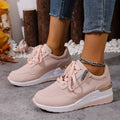 Damen Sneaker mit atmungsaktivem Obermaterial und seitlichem Reißverschluss R&B