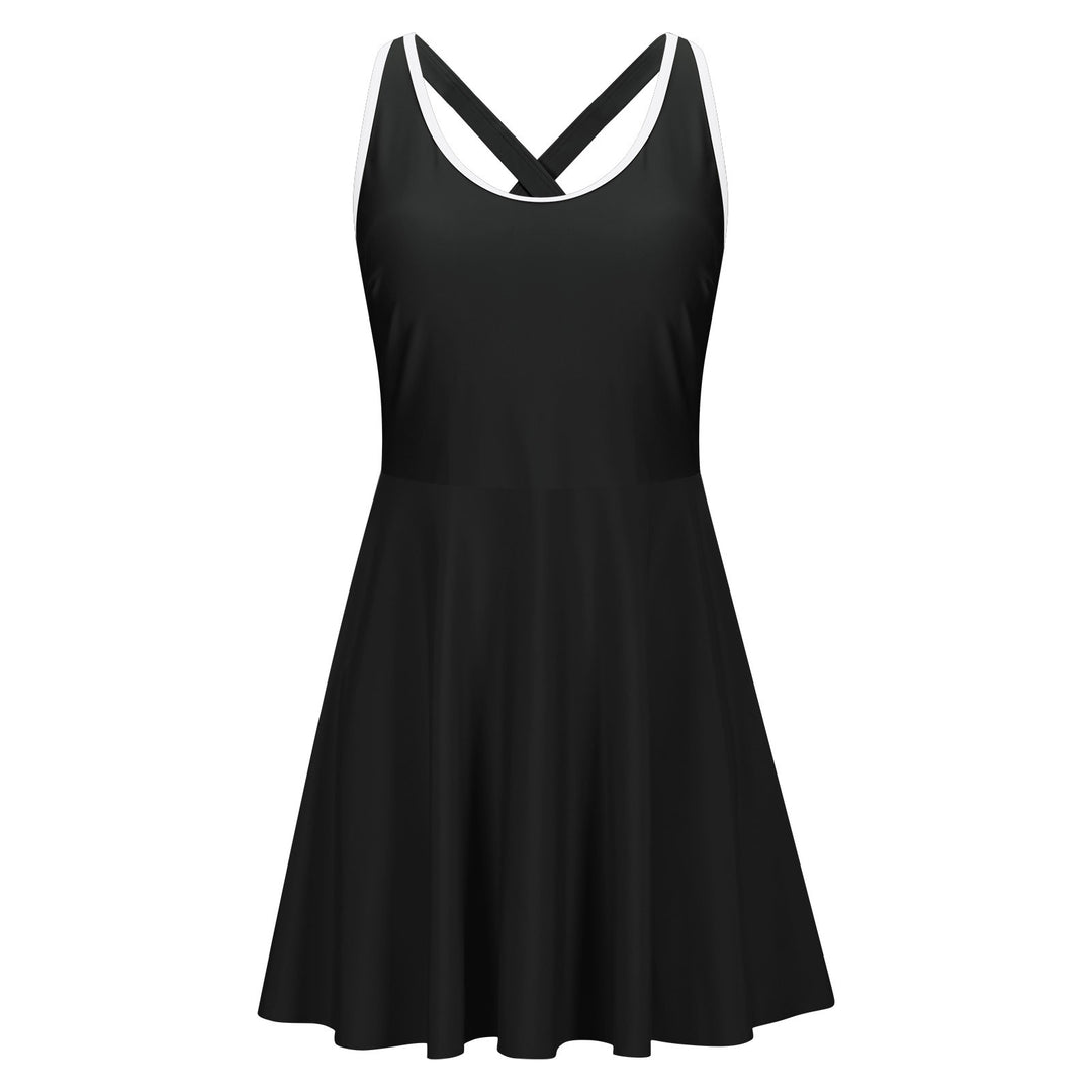 Damen Sportliches Schwimmkleid R&B