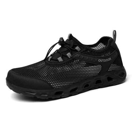 Damen Outdoor-Sneaker mit atmungsaktivem Mesh und rutschfester Sohle R&B