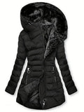 Damen Langzeit-Winterjacke mit weichem Innenfutter R&B