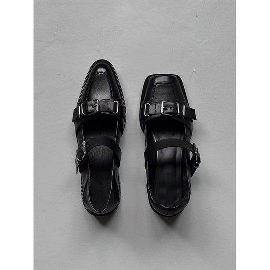 Damen elegante Slingback Schuhe R&B