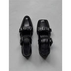 Damen elegante Slingback Schuhe R&B