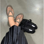 Damen Elegante und bequeme Ballerinas mit Glitzerdetails R&B