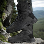 Herren robuste Wanderschuhe mit hohem Knöchelschutz und rutschfester Sohle R&B