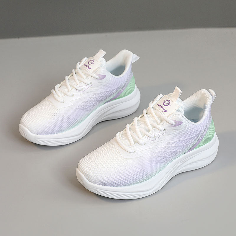 Damen Leichte und atmungsaktive Sport-Sneaker mit dämpfender Laufsohle R&B