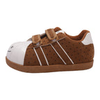 Damen Sneaker mit doppelt verstellbarem Klettverschluss und weichem Innenfutter