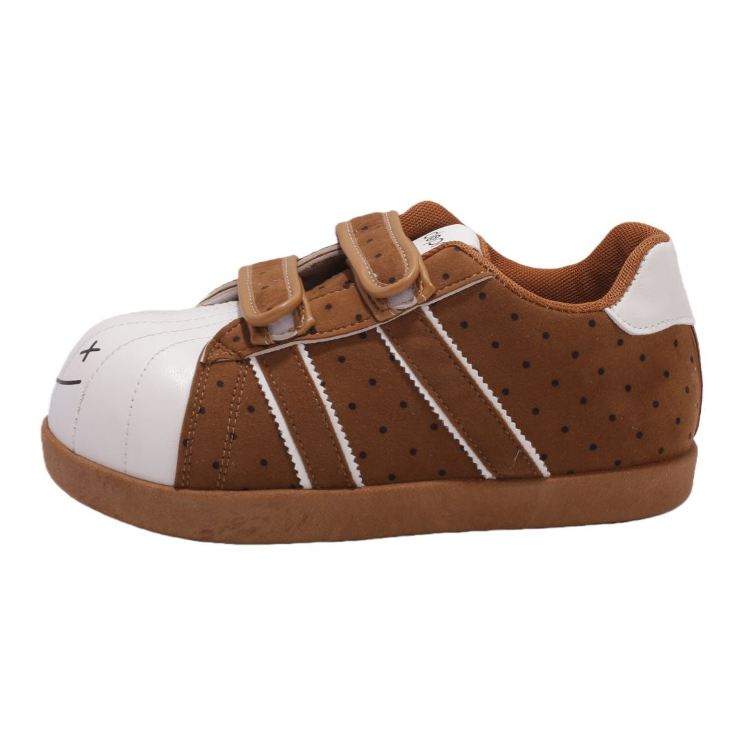 Damen Sneaker mit doppelt verstellbarem Klettverschluss und weichem Innenfutter
