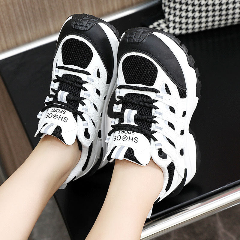 Damen Sportliche Lauf-Sneaker mit atmungsaktivem Obermaterial und dämpfender Sohle R&B