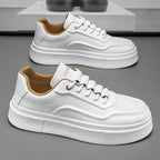 Damen Sportliche Plateau Sneakers mit atmungsaktiver Konstruktion und modischem Obermaterial