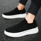 Unisex nan atmungsaktiver Strick-Freizeitschuh mit sockenähnlichem Schaft und rutschfester Laufsohle R&B