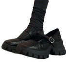 Damen Komfortable und stylische Chunky Heels