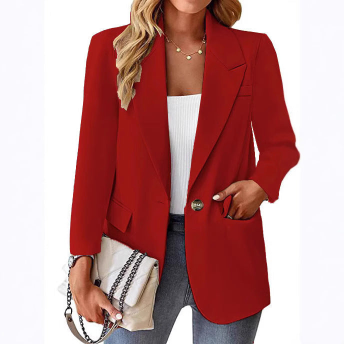 Damen eleganter Oversize-Blazer R&B