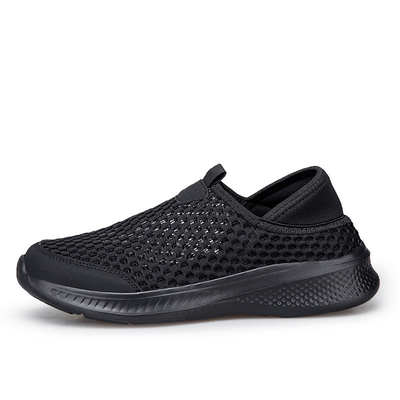 Damen Atmungsaktive Freizeitsneaker mit elastischem Einstieg R&B