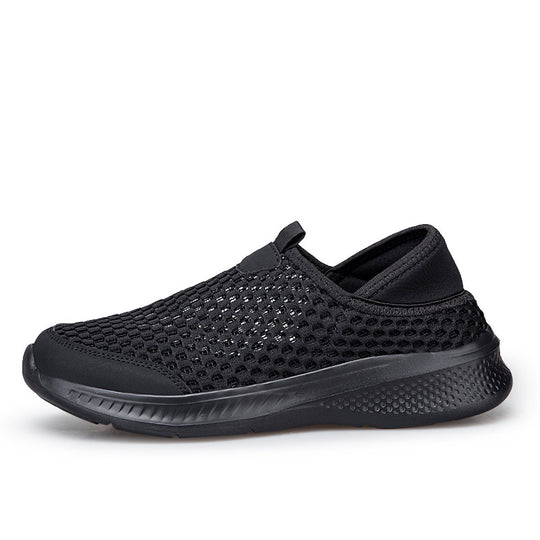Damen Atmungsaktive Freizeitsneaker mit elastischem Einstieg R&B