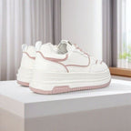 Damen Sportliche Plateau-Sneaker mit bequemer Dämpfung