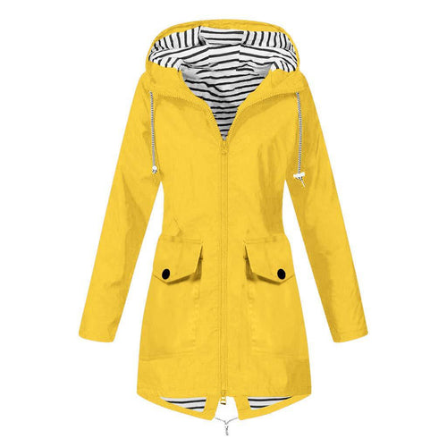 Damen Funktionsjacke mit verstellbarer Kapuze und praktischen Taschen R&B
