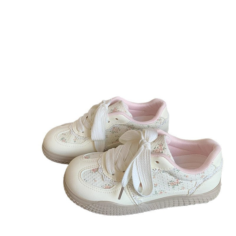 Damen modische Sneakers mit floralem Design und komfortablem Innenfutter R&B