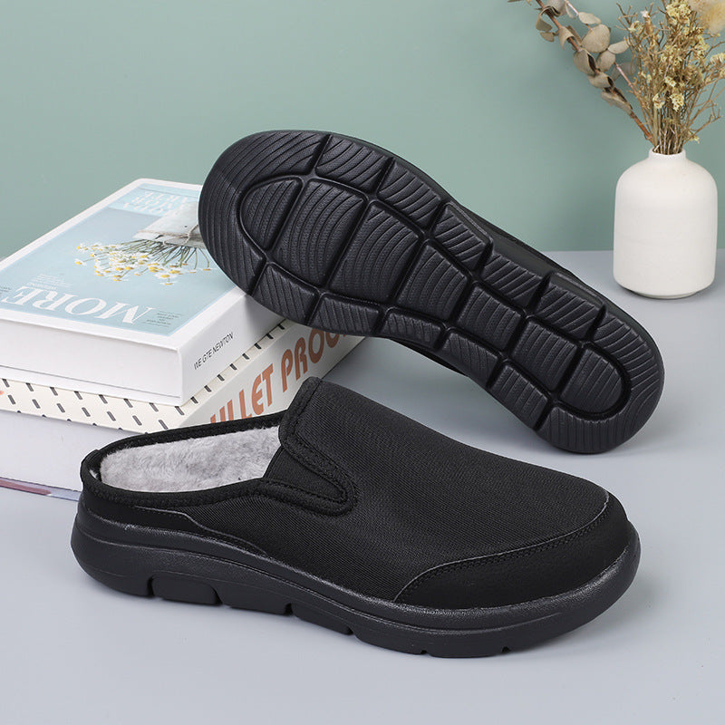 Damen Bequeme Slip-On Clogs mit kuscheligem Innenfutter