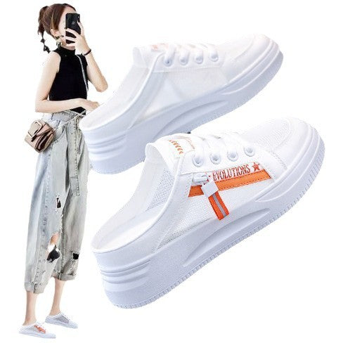 Damen Slip-On Sneakers mit atmungsaktiver Mesh-Konstruktion und komfortabler Sohle R&B
