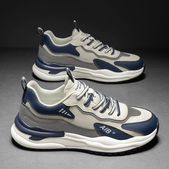Damen modische und komfortable Sneakers mit dämpfender Sohle und atmungsaktivem Obermaterial R&B