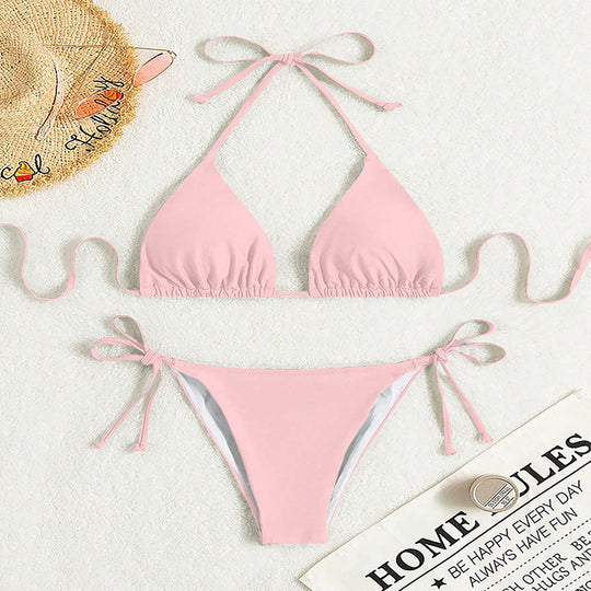 Damen Triangel-Bikini mit raffinierten Bindebändern R&B 1778572922