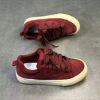 Damen Retro-Lifestyle-Sneaker mit atmungsaktivem Obermaterial und dämpfender Sohle R&B