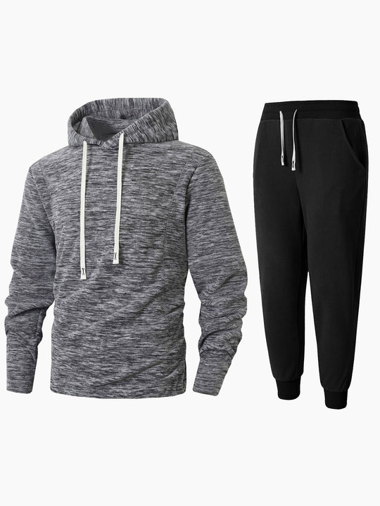 Damen Kuscheliger Fleece-Hoodie und Jogginghose Set R&B