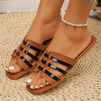 Damen Elegante und luftige Riemensandalen R&B