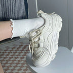 Damen Sportliche Sneakers mit zehenverstärkendem Design und atmungsaktiver Oberflächenstruktur R&B